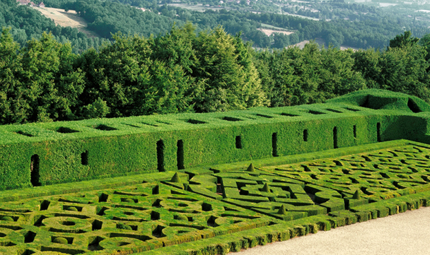 Jardins du château de Hautefort