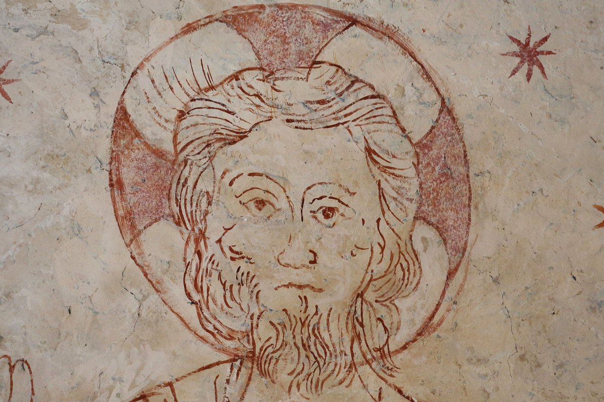 Le Christ en majesté plafond du choeur ©Serge Briez